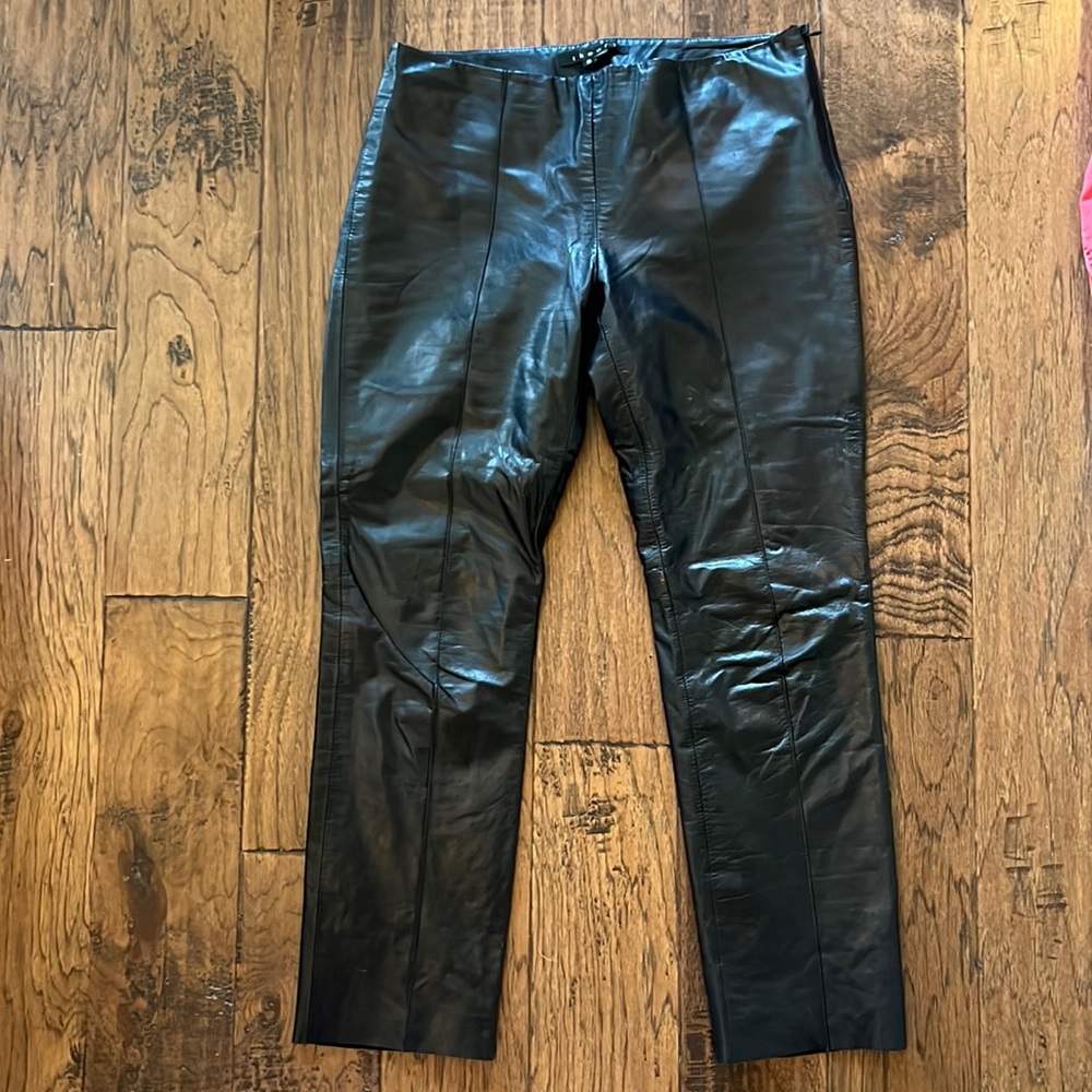 Theory leather pants